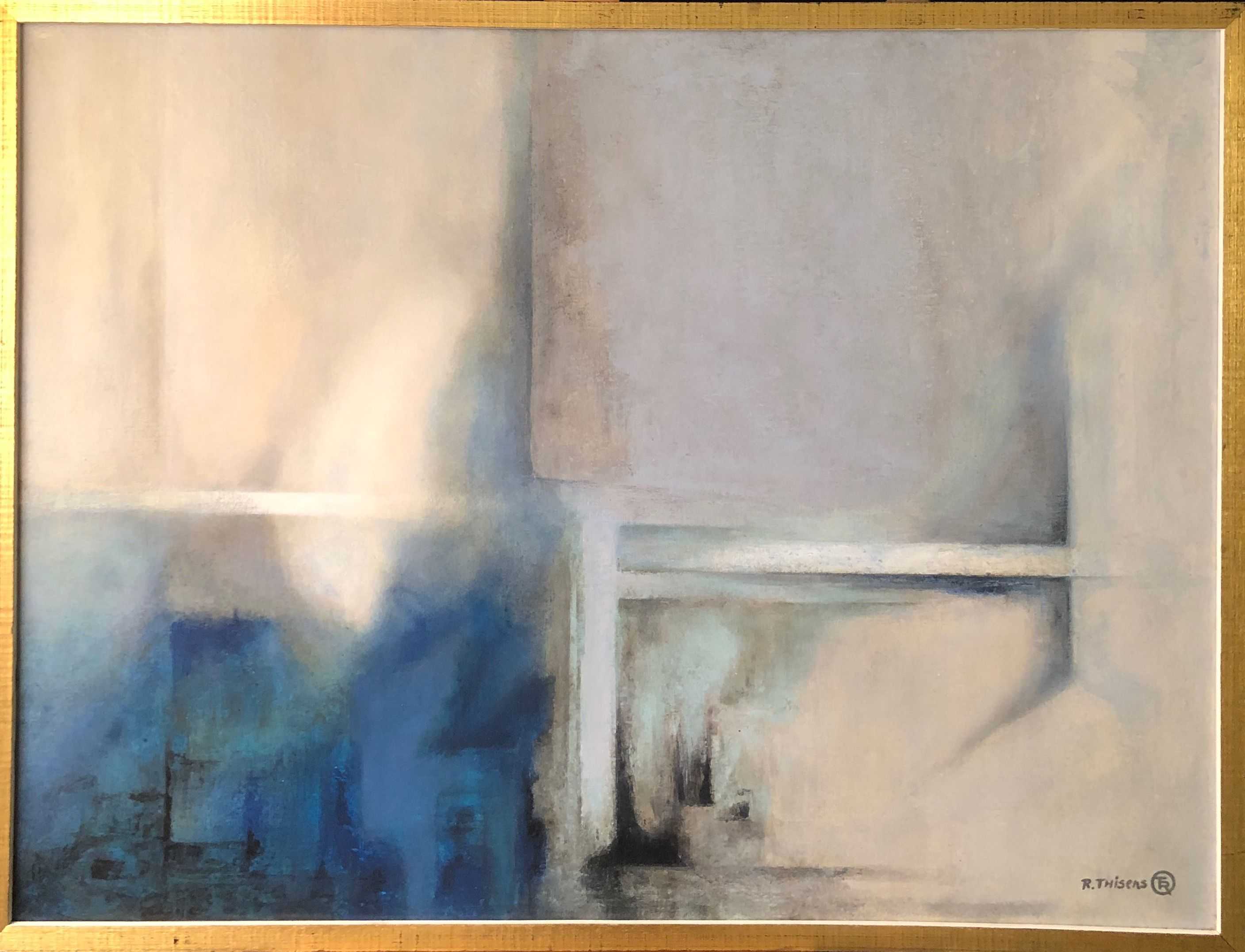 Evanescence, acrylique sur toile de Robert Thisens, 60 x 80 cm