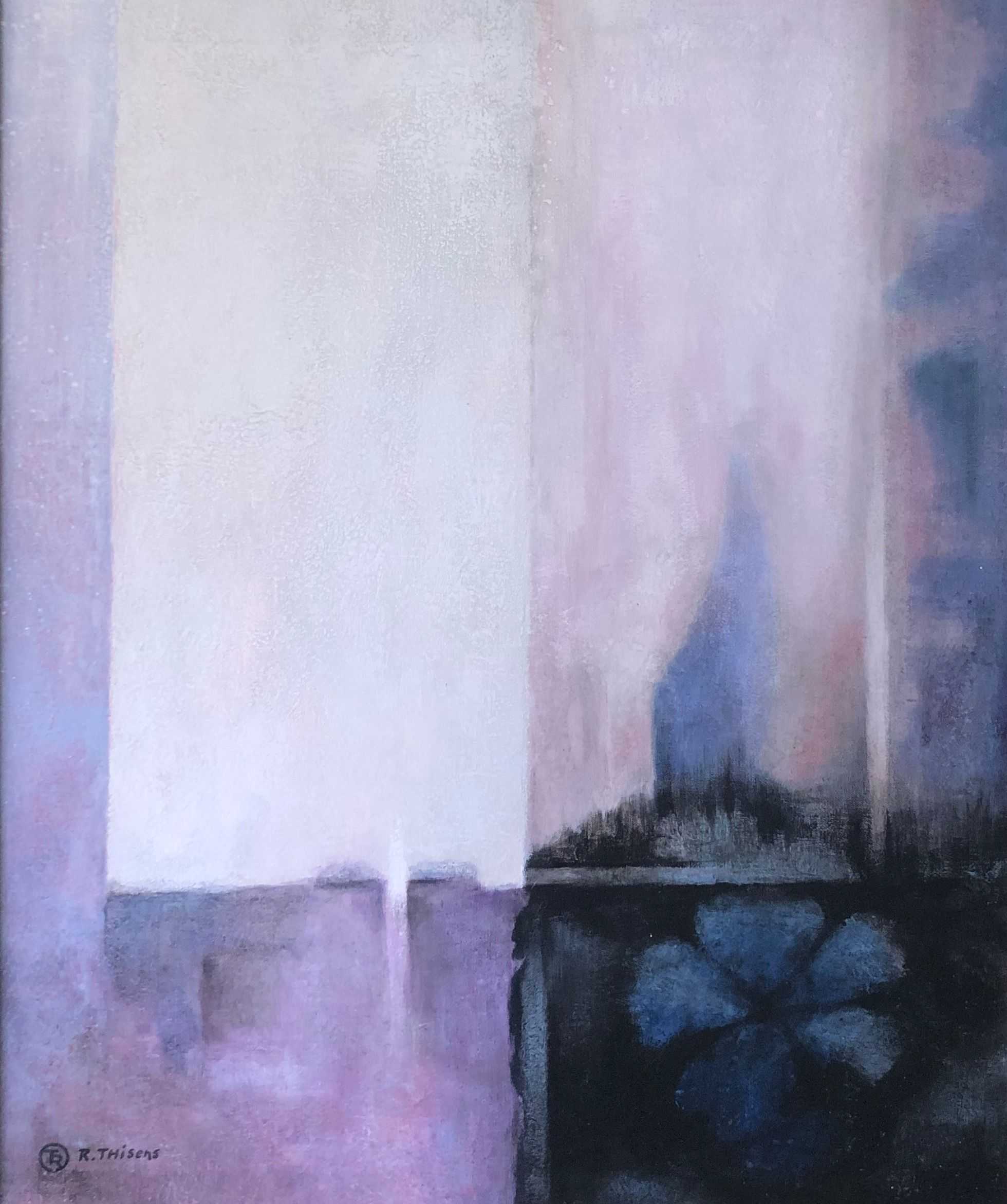 Evanescence, acrylique sur toile de Robert Thisens, 50 x 60 cm