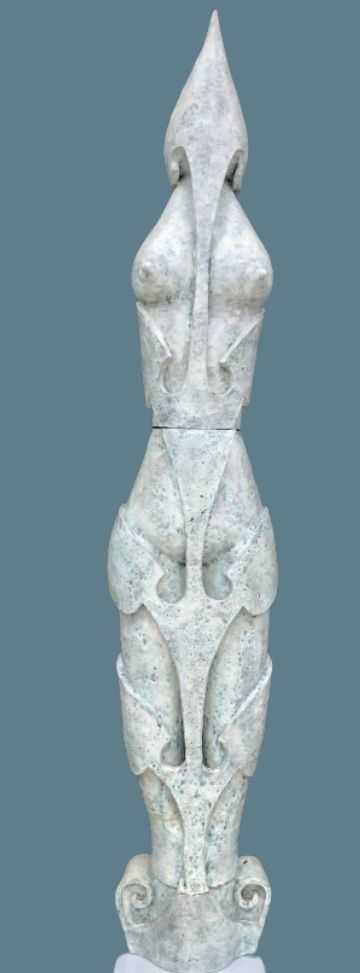 Naissance d'eve, ceramique de Robert Thisens