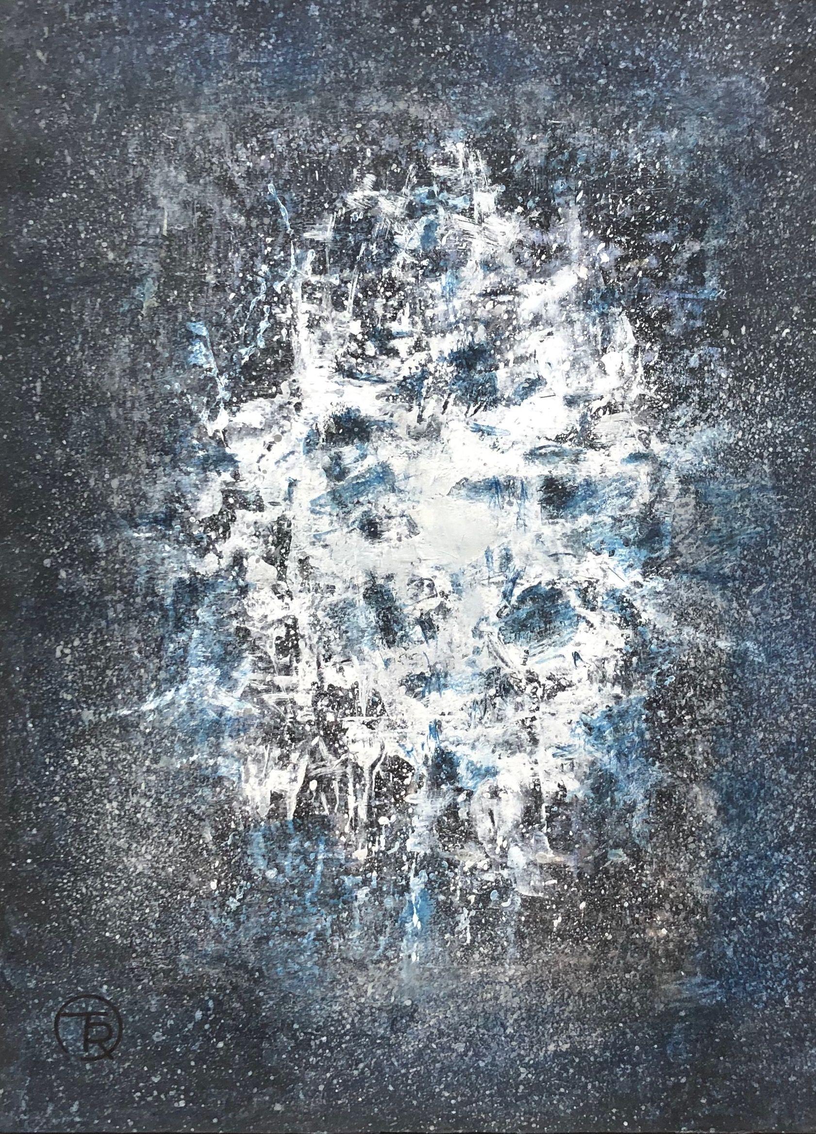 Evanescence, acrylique pastel sur panneau de Robert Thisens, 30 x 40 cm