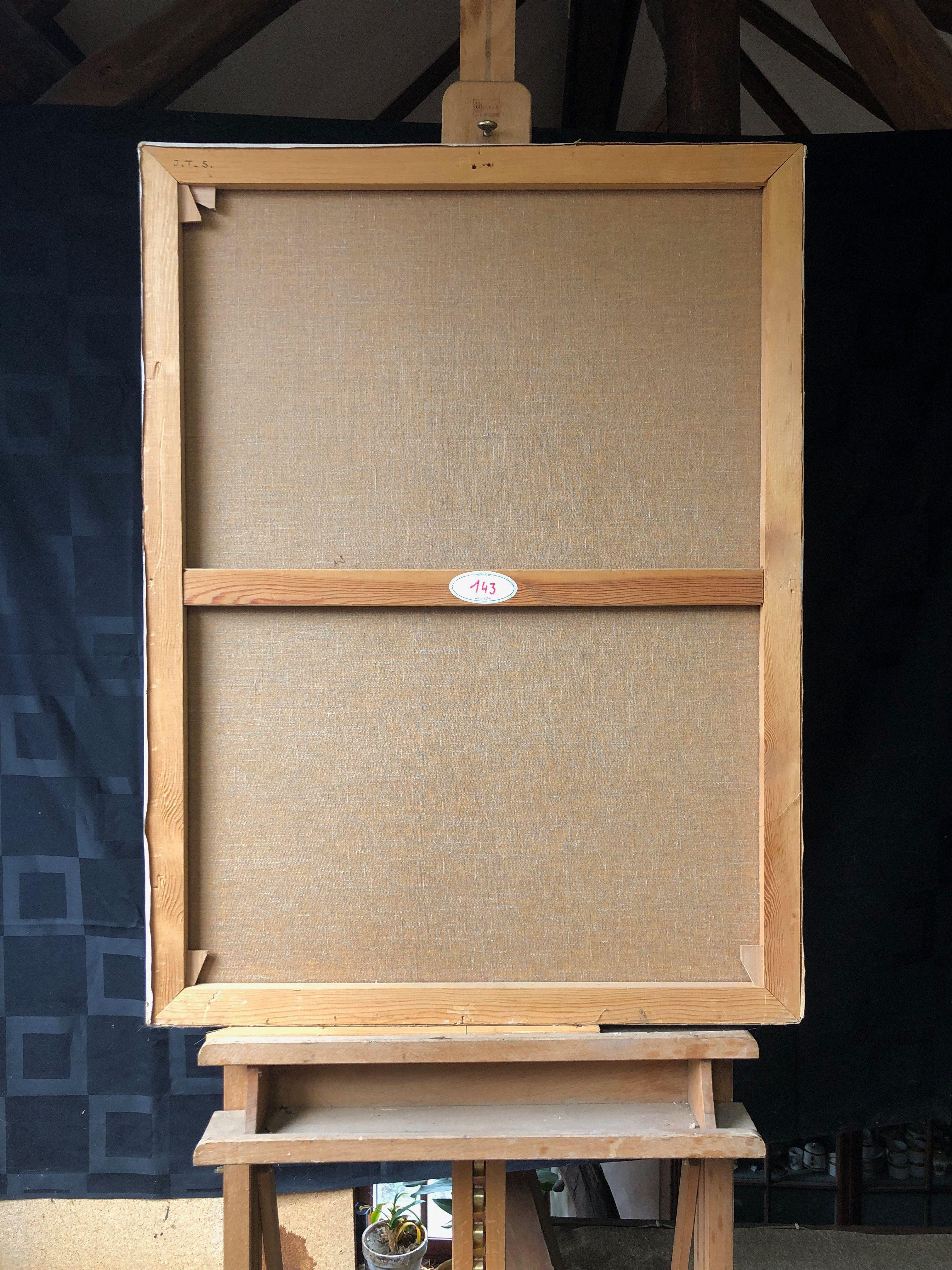 Machine inutile, acrylique sur toile de Robert Thisens, 60 x 80 cm — vue 2