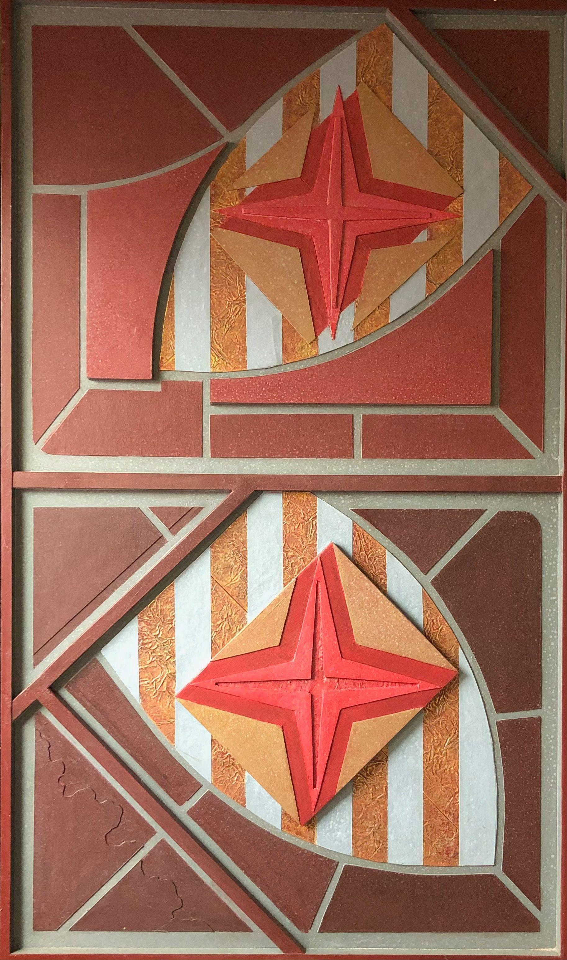 Inversement, acrylique sur panneau de Robert Thisens, 60 x 100 cm — vue 2
