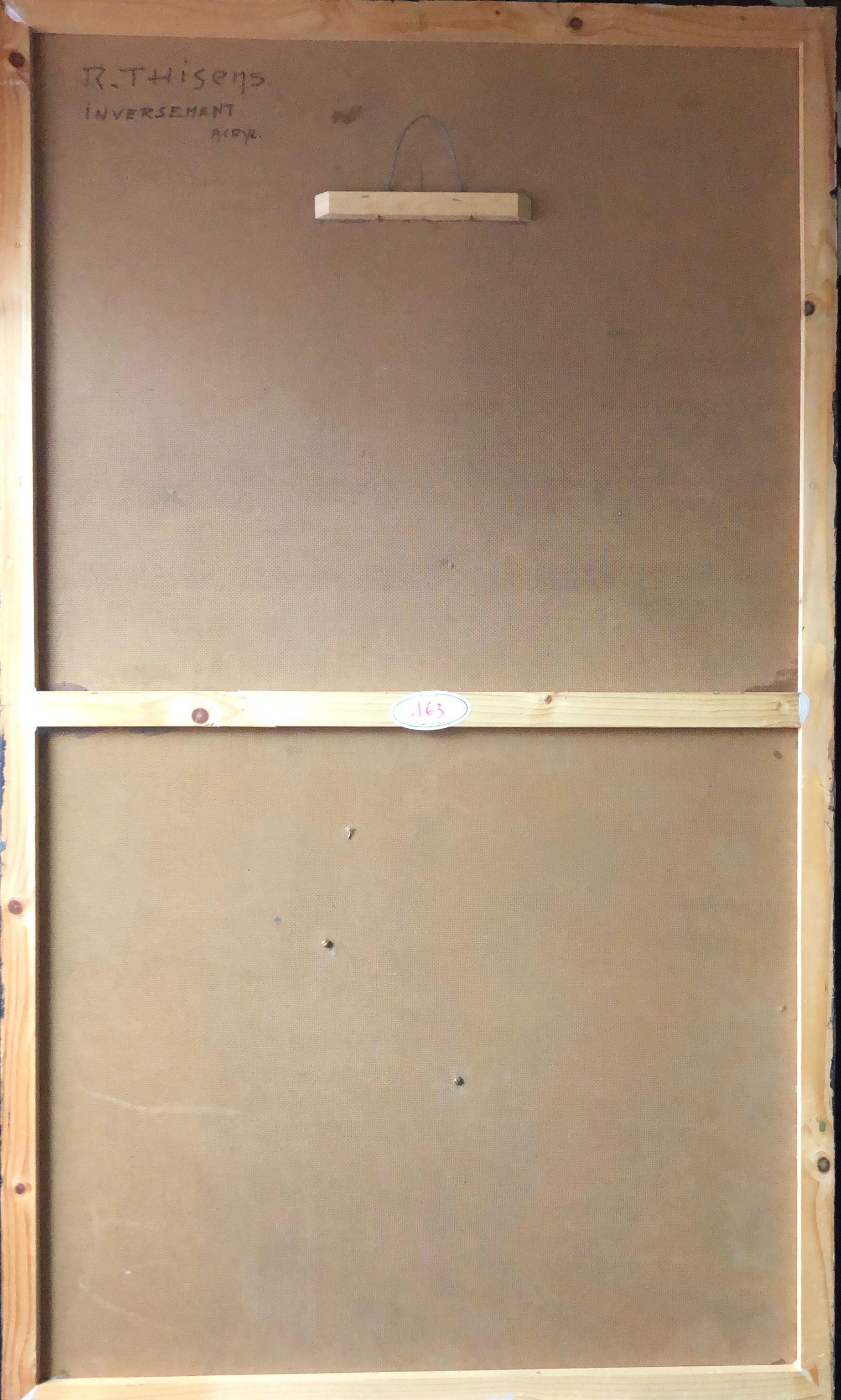 Inversement, acrylique sur panneau de Robert Thisens, 60 x 100 cm