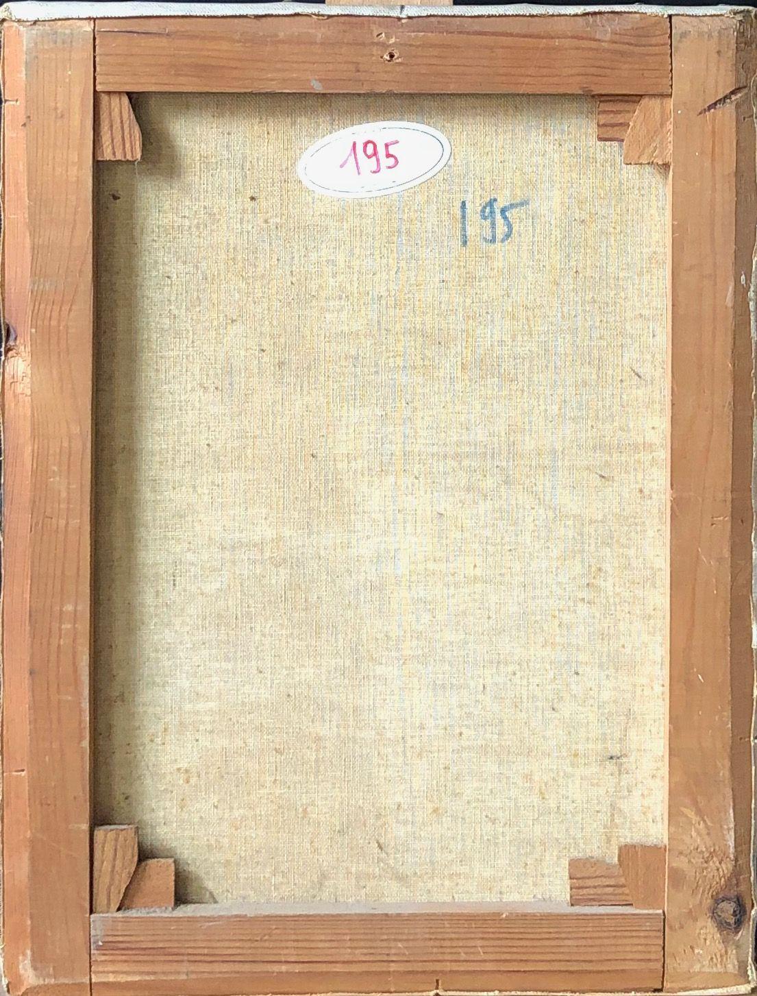 Sans titre, huile sur toile de Robert Thisens, 30 x 40 cm — vue 2