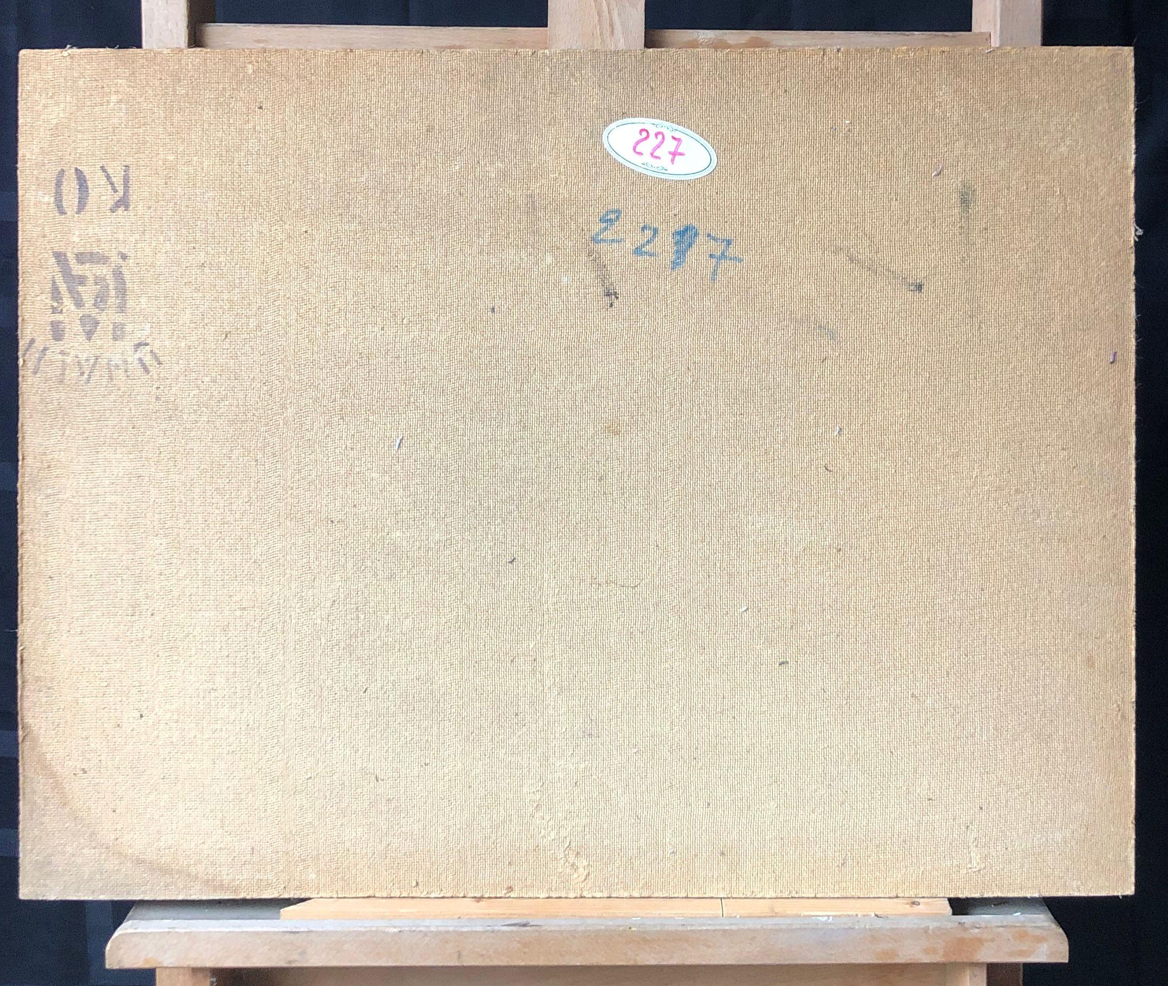 Sans titre, huile sur panneau de Robert Thisens, 33 x 47 cm — vue 2