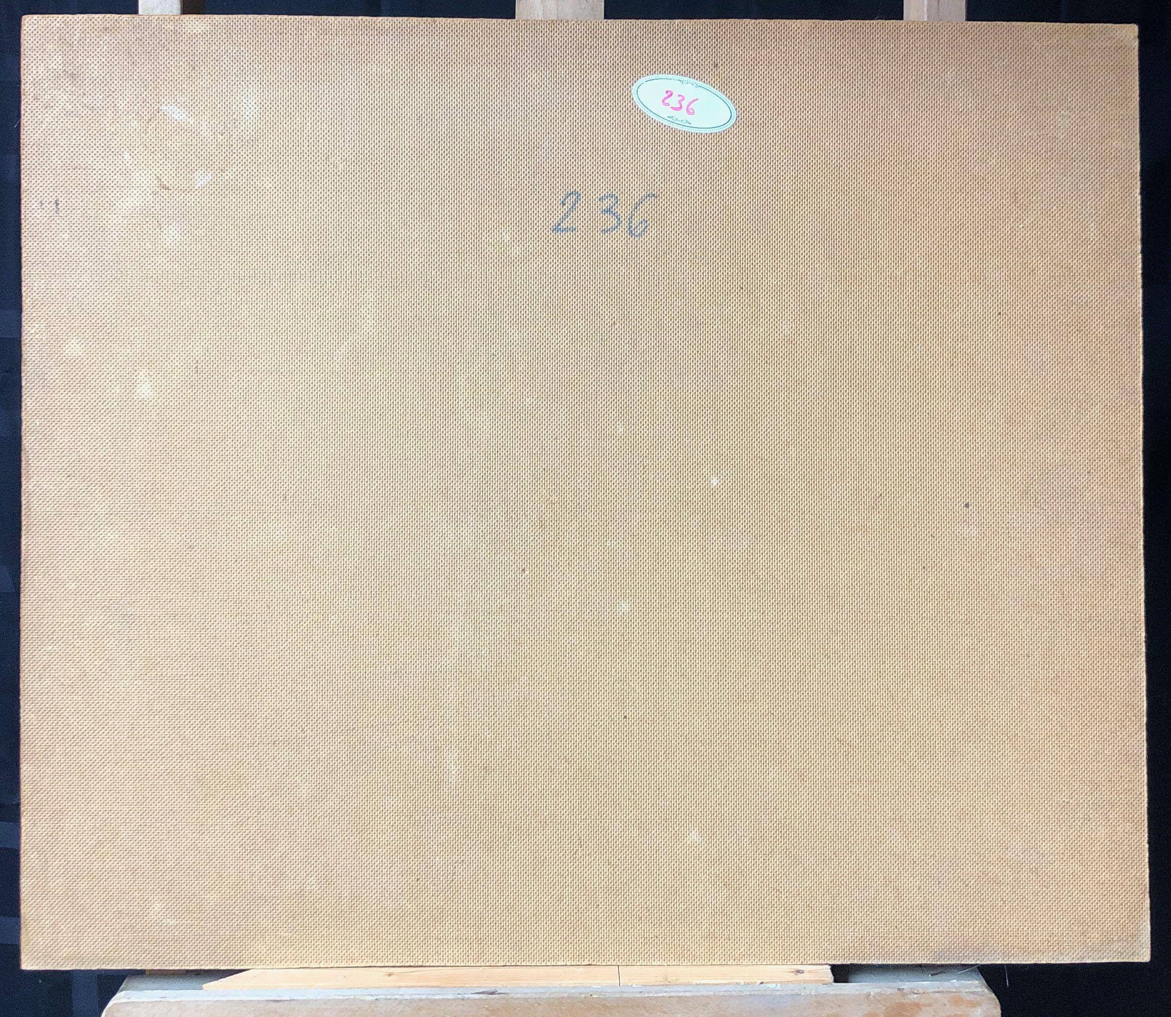 Sans titre, huile sur panneau de Robert Thisens, 55 x 65 cm — vue 2