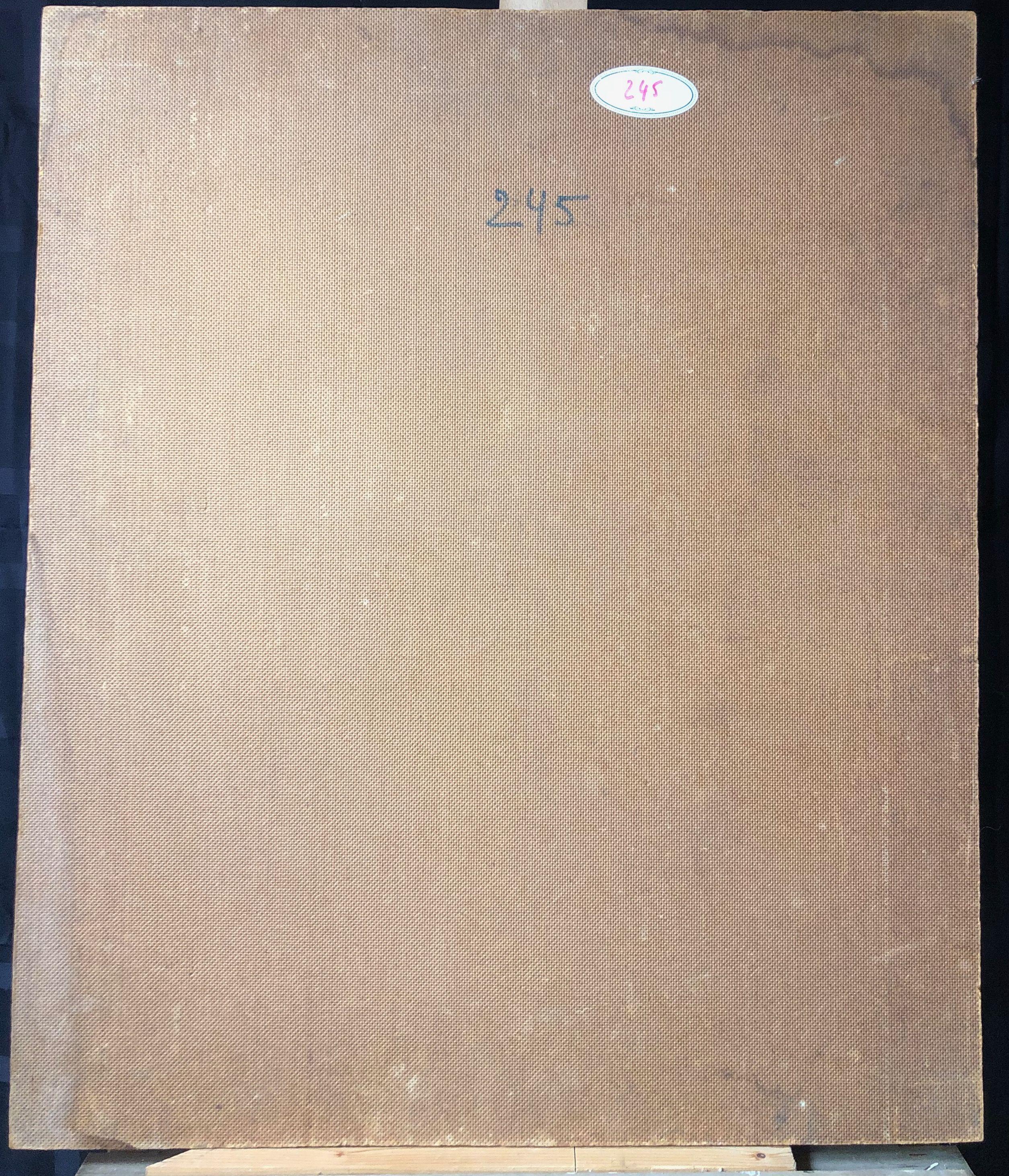 Sans titre, huile sur panneau de Robert Thisens, 55 x 65 cm — vue 2