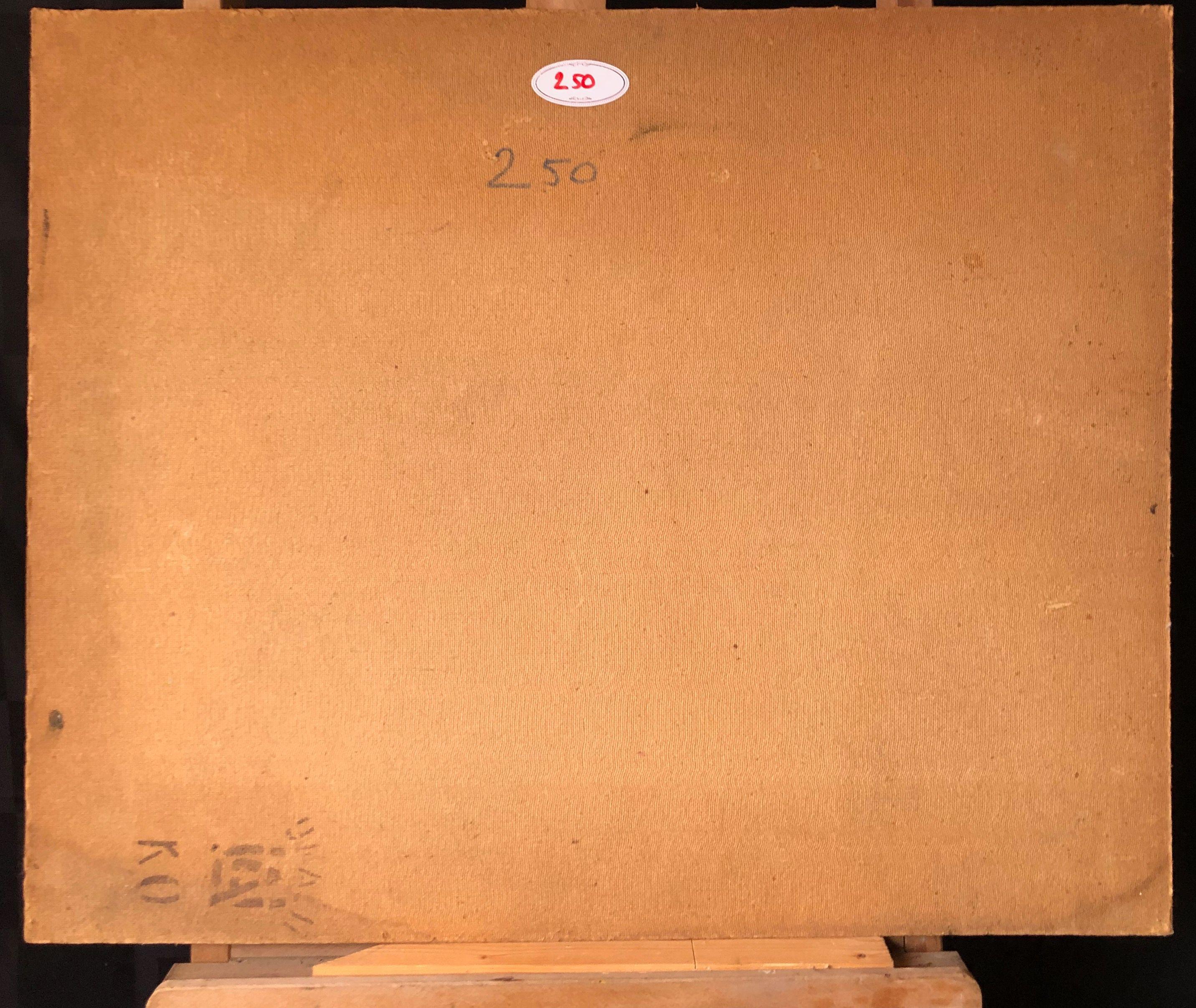 Sans titre, huile sur panneau de Robert Thisens, 60 x 75 cm — vue 2