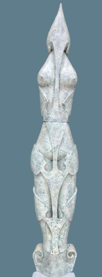 Naissance d'eve, ceramique de Robert Thisens