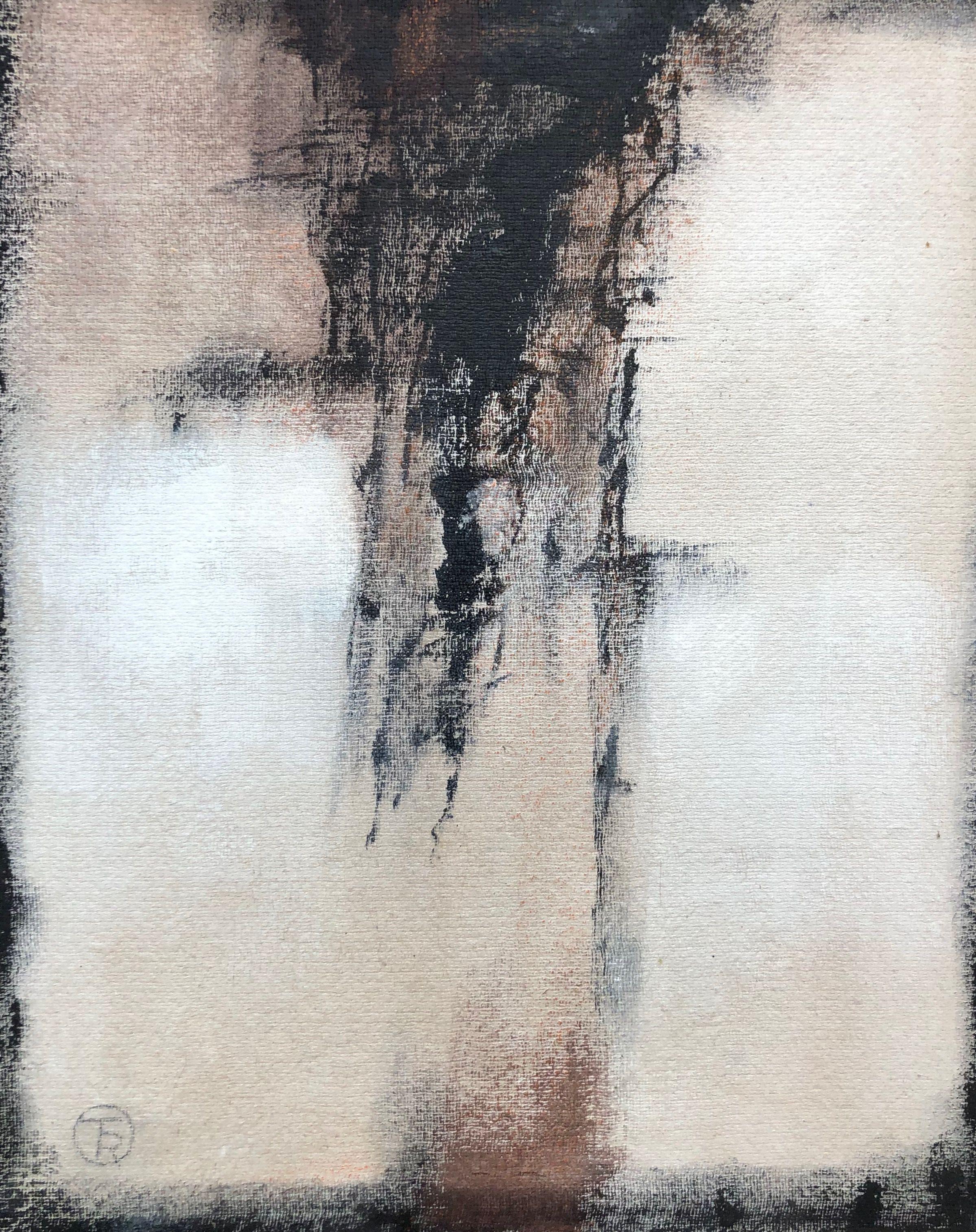 Composition, acrylique sur panneau de Robert Thisens, 41 x 51 cm — vue 2