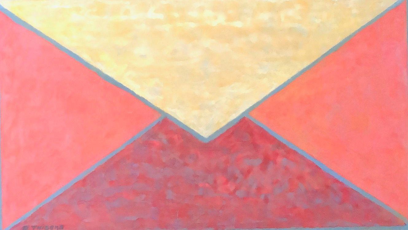 Coquillage, huile sur panneau de Robert Thisens, 30 x 50 cm — vue 2